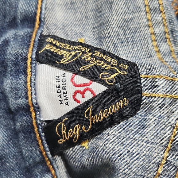 Lucky Brand Jeans Wide Leg Worn Size 30 - Picture 13 of 16